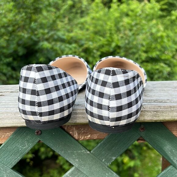 Forever21 Slip on * Black/White Checkered Shoes Sz 7.5 NWOT - Picture 3 of 9